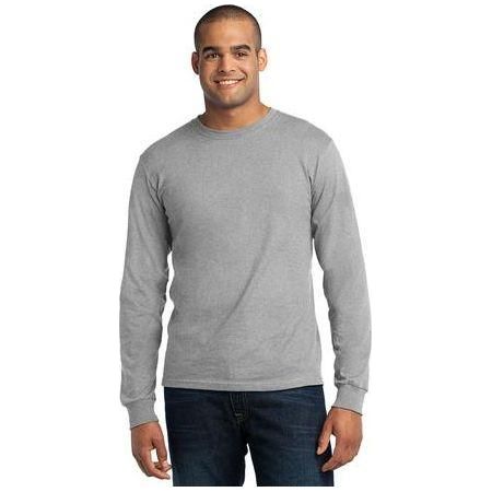 Mens Long Sleeve All - American Tee Small Athletic Heather Short Sleeve T-Shirts