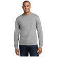 Mens Long Sleeve All - American Tee Small Athletic Heather Short Sleeve T-Shirts