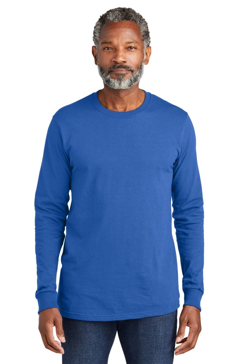 Mens Long Sleeve All - American Tee Small Royal Short Sleeve T-Shirts