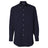 Men's Long Sleeve Baby Twill Shirt Navy Small
