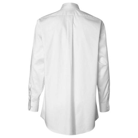 Men's Long Sleeve Baby Twill Shirt White Small