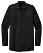 Men's Long Sleeve Industrial Work Shirt Black Small