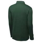 Men's Long Sleeve Micropique Sport - Wick Polo Forest Green X - Small Polos/Knits