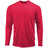 Mens Long Sleeve Moisture Wicking Athletic Shirts in Mens Sizes XS - 4XL Truered X - Small Athletic Long Sleeve T-Shirts