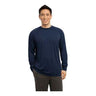 Mens Long Sleeve Ultimate Performance Crew X - Small True Navy