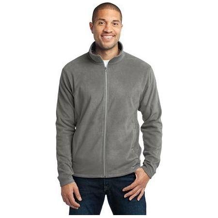 Mens Microfleece Jacket X - Small Pearl Grey Fleece Jackets