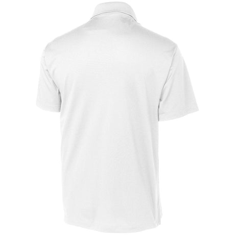Mens Micropique Sport - Wick Pocket Polo White X - Small Polos/Knits