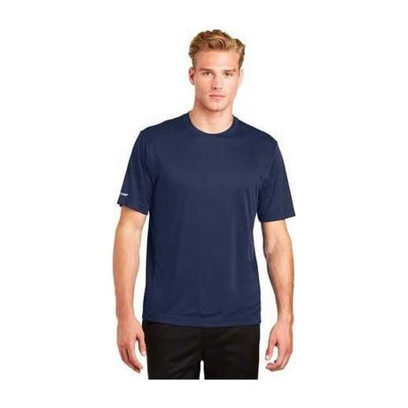 Men's Moisture Wicking Elevate Tee X - Small Navy Short Sleeve T-Shirts