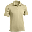 Mens Moisture Wicking Micropique Golf Polos Black Small