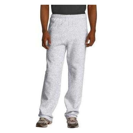 Mens NuBlend Open Bottom Pant with Pockets Small Black
