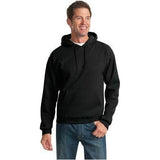 Mens NuBlend Pullover Hooded Sweatshirt Small Khaki Sweatshirts