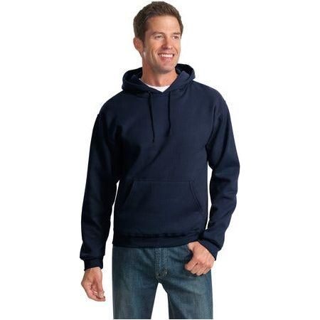Mens NuBlend Pullover Hooded Sweatshirt Small Khaki Sweatshirts