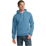 Mens NuBlend Pullover Hooded Sweatshirt Small Khaki Sweatshirts