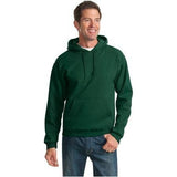 Mens NuBlend Pullover Hooded Sweatshirt Small Khaki Sweatshirts