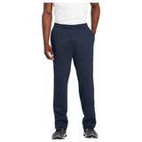 Men's Open Bottom Sweatpant Black X - Small