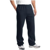Men's Open Bottom Sweatpant True Navy X - Small