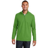 Men's Pinpoint Mesh 1/2 - Zip X - Small Battleship Grey