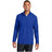 Men's Pinpoint Mesh 1/2 - Zip X - Small True Royal