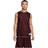 Mens PosiCharge Mesh Reversible Sleeveless Tee X - Small Maroon Tank Top