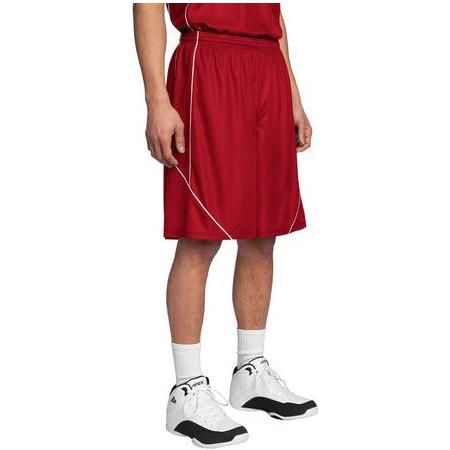 Men's PosiCharge Mesh™ Reversible Spliced Short True Red 3X - Large