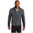 Mens Pro Fleece Full - Zip Jacket X - Small Charcoal Heather/Black Jackets