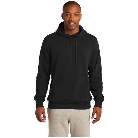 Mens Pullover Hooded Sweatshirt X - Small Black Sweatshirts