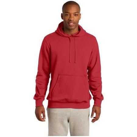 Mens Pullover Hooded Sweatshirt X - Small True Red Sweatshirts
