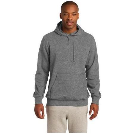 Mens Pullover Hooded Sweatshirt X - Small Vintage Heather Sweatshirts