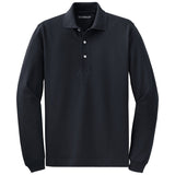 Men's Rapid Dry™ Long Sleeve Polo Classic Navy X - Small Polos/Knits