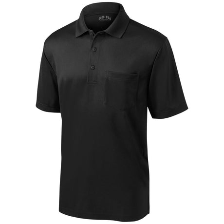 Men's Select Snag - Proof Pocket Polo Black X - Small Polos/Knits