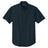 Men's Short Sleeve Twill Shirt Classic Navy X - Small