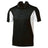 Men's Side Blocked Micropique Sport - Wick Polo Black/ White Small Polos/Knits