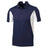 Men's Side Blocked Micropique Sport - Wick Polo True Navy/ White Small Polos/Knits