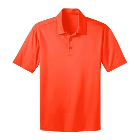 Men's Silk Touch Golf Polo's in 16 Colors - Sizes XS - 6XL Neon Orange X - Small Polos/Knits