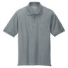 Men's Silk Touch™ Polo with Pocket Cool Grey X - Small Polos/Knits