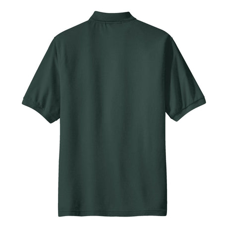 Men's Silk Touch™ Polo with Pocket Dark Green X - Small Polos/Knits