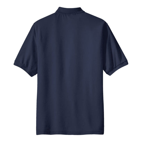 Men's Silk Touch™ Polo with Pocket Navy X - Small Polos/Knits