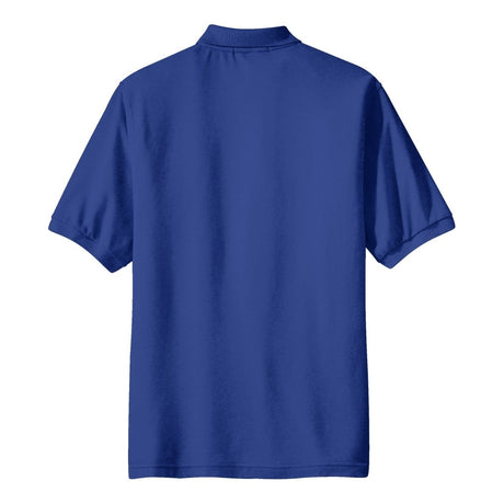 Men's Silk Touch™ Polo with Pocket Royal X - Small Polos/Knits