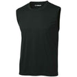 Men's Sleeveless Athletic Tee Shirt. Sizes XS - 4XL Black XS Tank Tops
