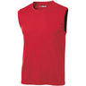 Men's Sleeveless Athletic Tee Shirt. Sizes XS - 4XL True Red XS Tank Tops