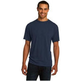 Mens Sport 100% Polyester T-Shirt Large Navy Short Sleeve T-Shirts