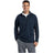 Mens Sport - Wick 1/4 - Zip Fleece Pullover X - Small Navy/Silver