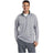 Mens Sport - Wick 1/4 - Zip Fleece Pullover X - Small Silver/Black