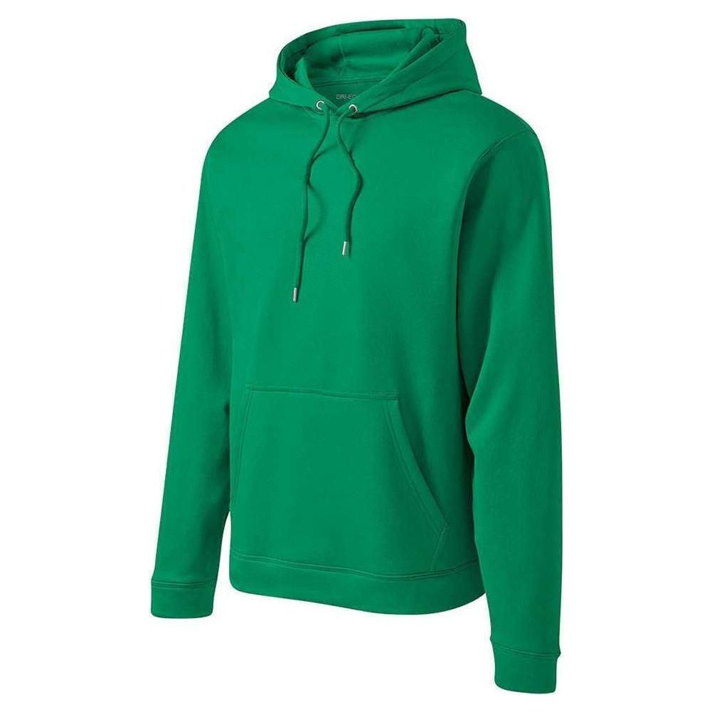 Mens Sport - Wick Fleece Hooded Pullover X - Small Black