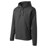 Mens Sport - Wick Fleece Hooded Pullover X - Small Black