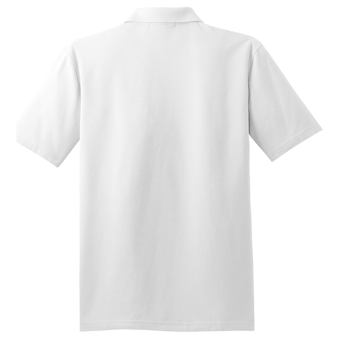Mens Stain - Resistant Polo X - Small White Polos/Knits