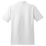 Mens Stain - Resistant Polo X - Small White Polos/Knits