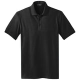 Men's Stretch Pique Polo Black X - Small Polos/Knits