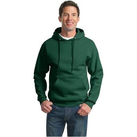 Mens Super Sweat - Pullover Hooded Sweatshirt Large Forest Green Sweatshirts