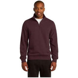 Mens Tall 1/4 - Zip Sweatshirt 2X - Large Tall Graphite Heather Zip Hoodies